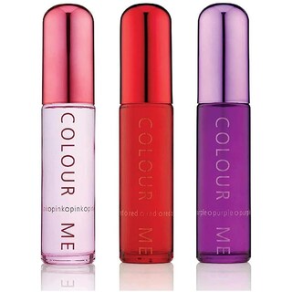 Foto 2 | Set Perfume Colour Me Pink/purple/red Pack Mujer