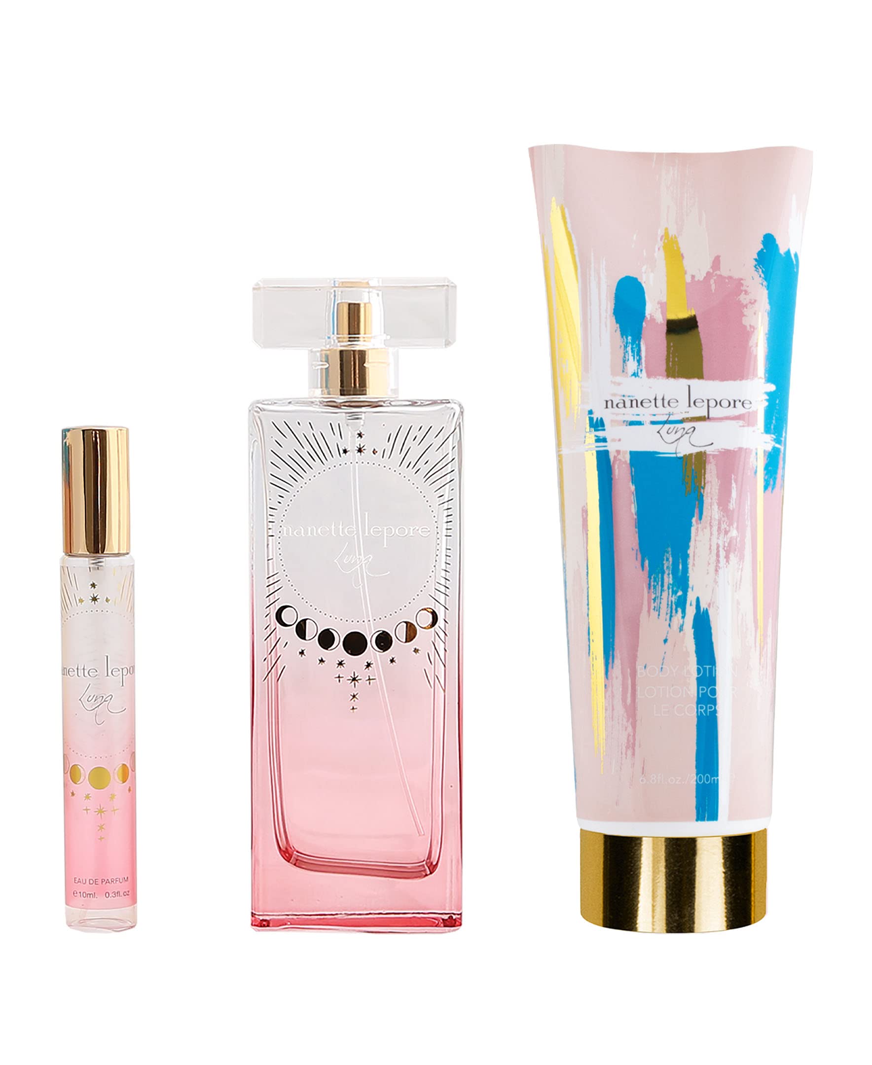 Foto 3 pulgar | Set De Regalo Perfume Nanette Lepore Luna Eau De Parfum, 100 Ml, 3 Piezas - Venta Internacional.