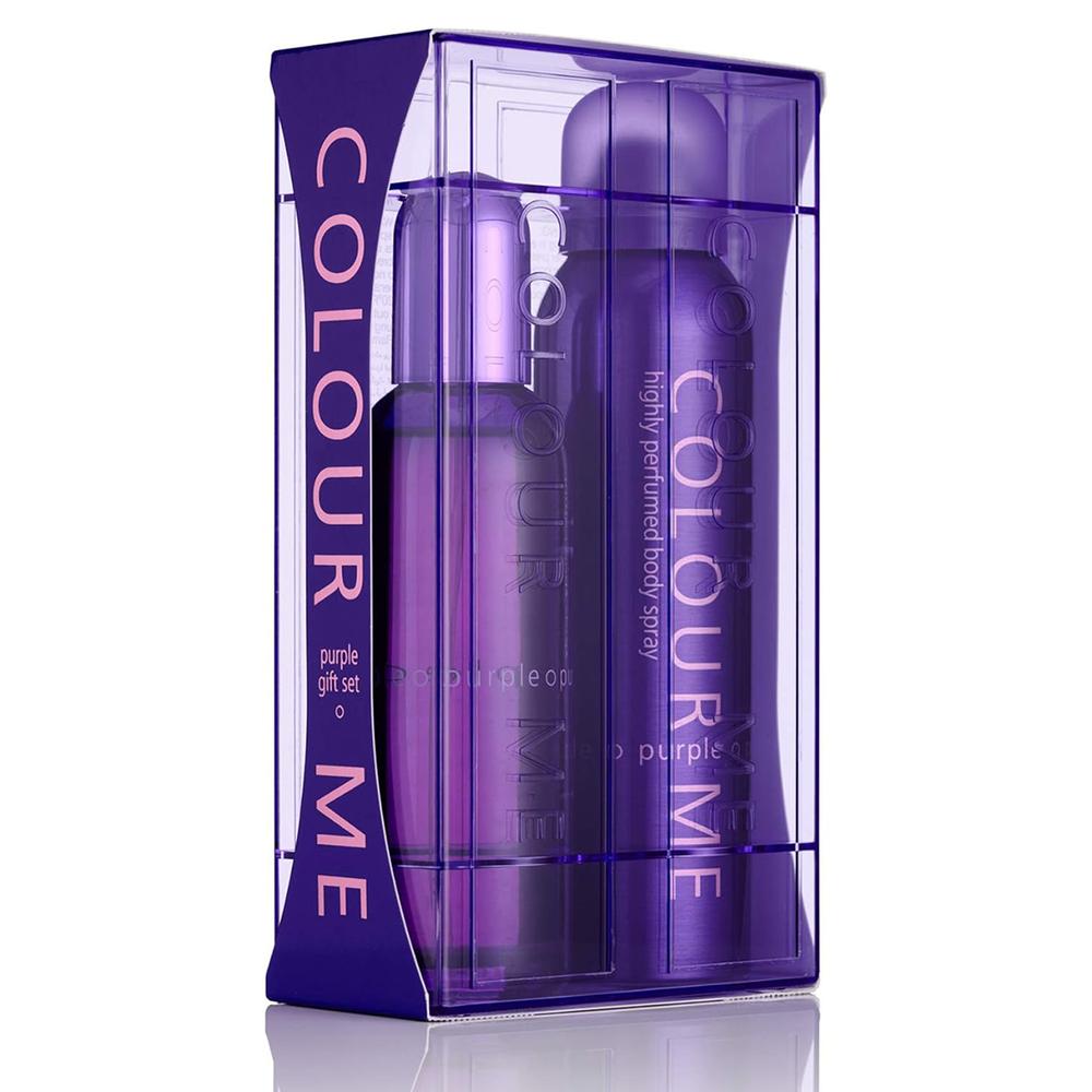 Foto 2 pulgar | Set Perfume Colour Me Purple Mujer