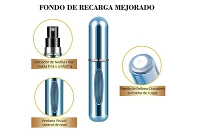 Foto 2 | Miniatomizador Xtellar 4 Piezas