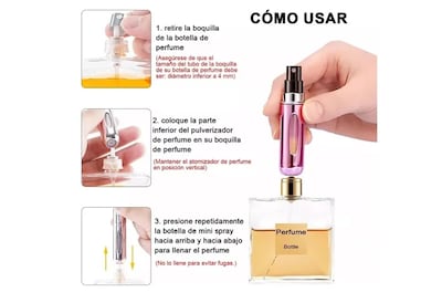 Foto 3 | Miniatomizador Xtellar 6 Piezas de 5 ml C/U