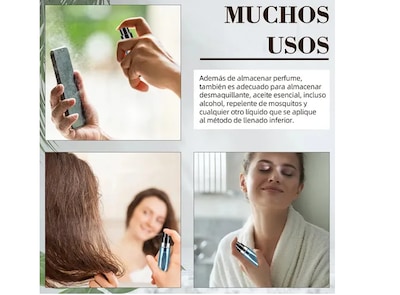 Foto 3 | Miniatomizador Xtellar 5 Piezas de 5 ml C/U