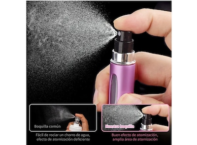 Foto 5 | Miniatomizador para Perfumes Xtellar 5 ml 2 Piezas