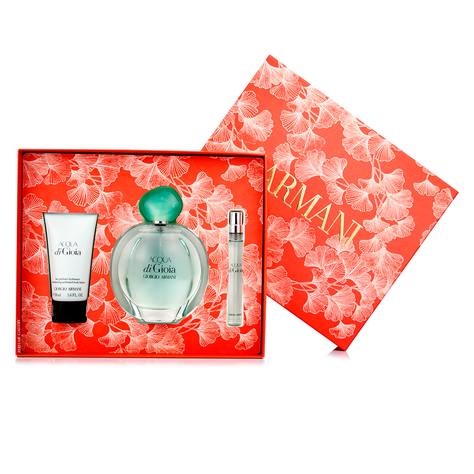 Foto 4 | Set Para Dama Acqua Di Gioia Edp 100ml + Crema Corporal 50ml + Perfumero 10ml