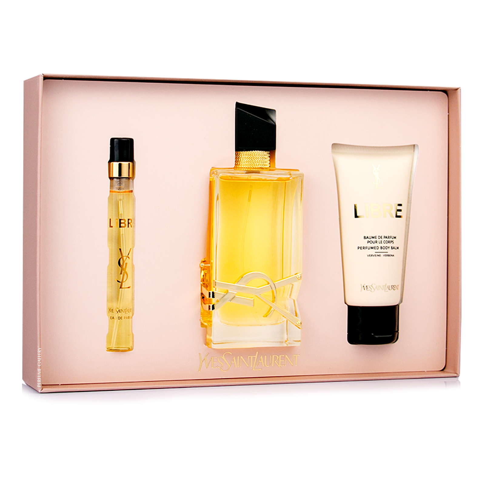 Foto 3 pulgar | Set Para Dama Libre Edp 90ml + Bálsamo Corporal 50ml + Perfumero 10ml