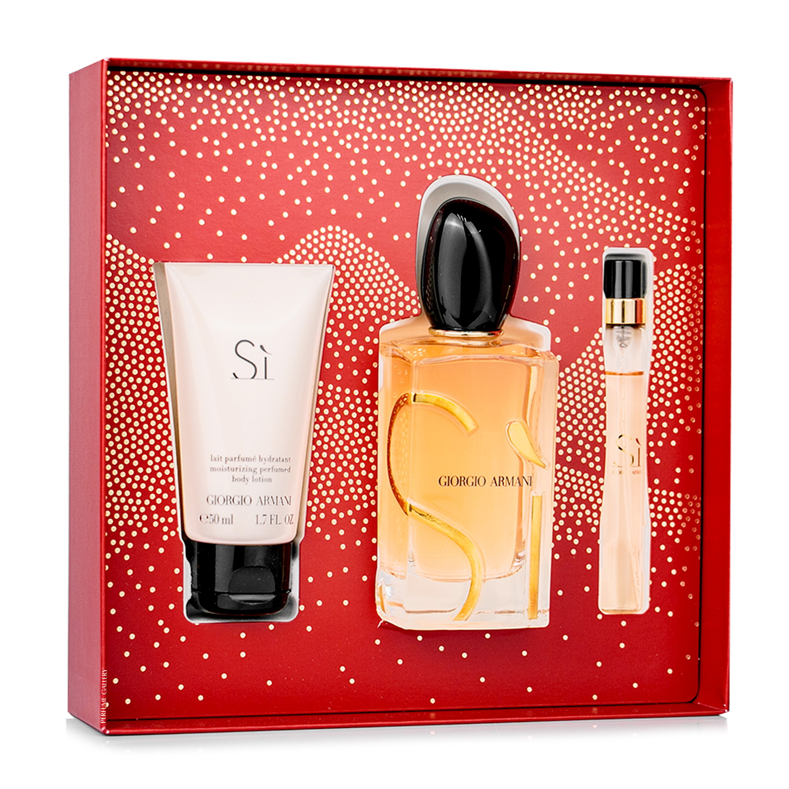 Foto 3 pulgar | Set Para Dama Si Edp 100ml + Crema Corporal 50ml + Perfumero 10ml