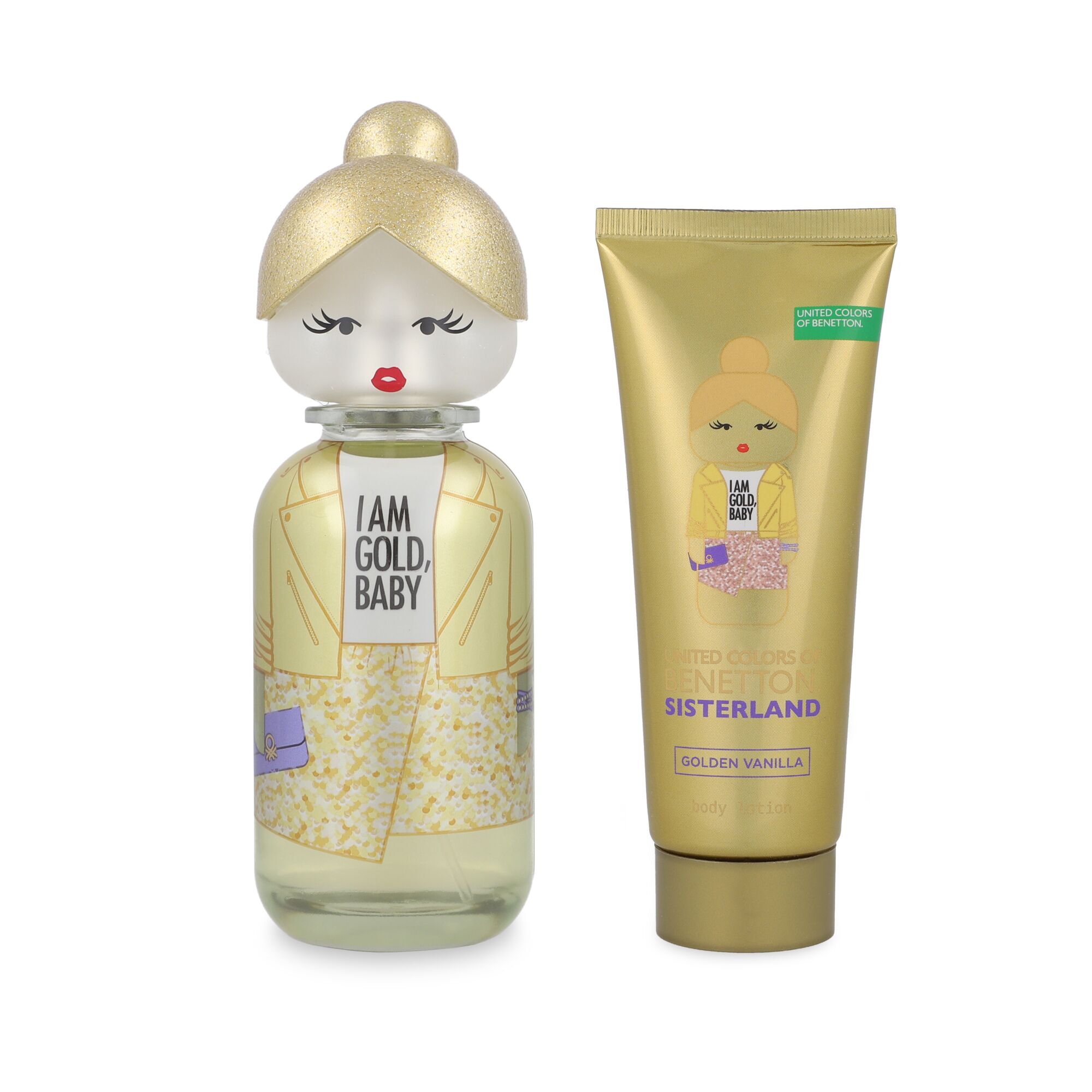 Foto 1 | Set Benetton Sisterland Golden Vanilla 2 Piezas