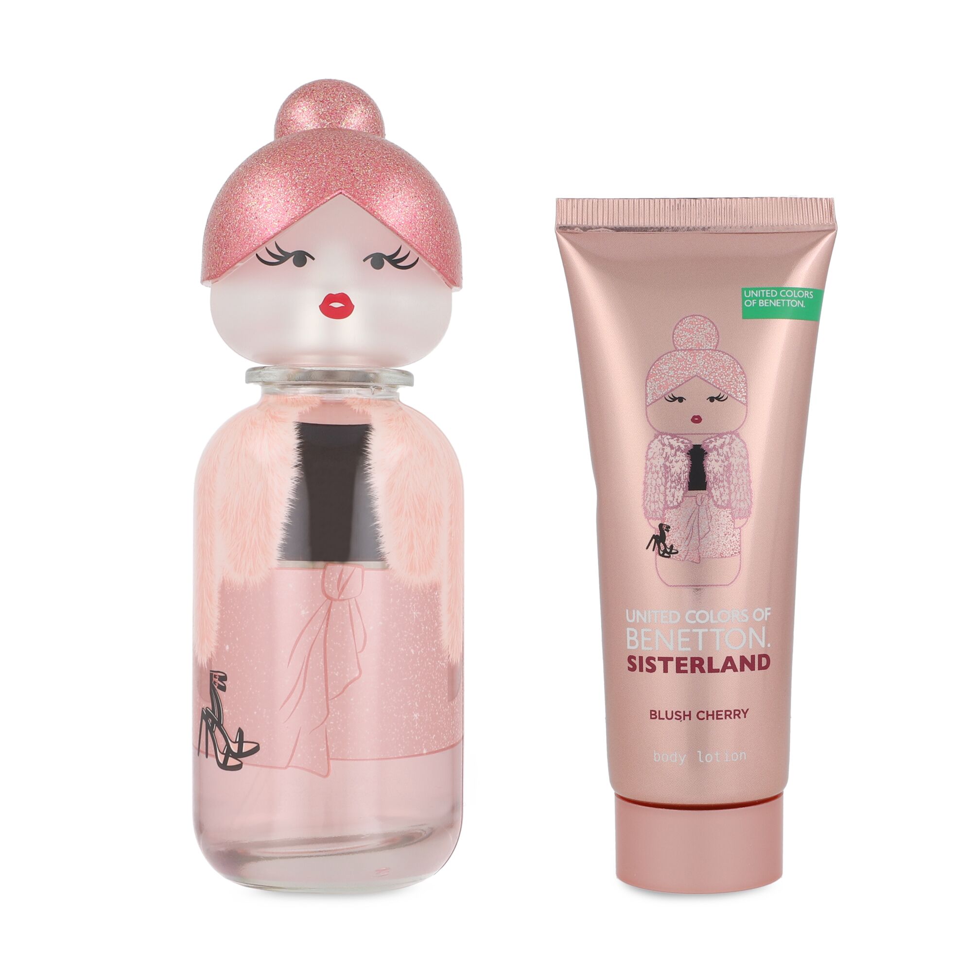 Foto 2 pulgar | Set Benetton Sisterland Blush Cherry 2 Piezas