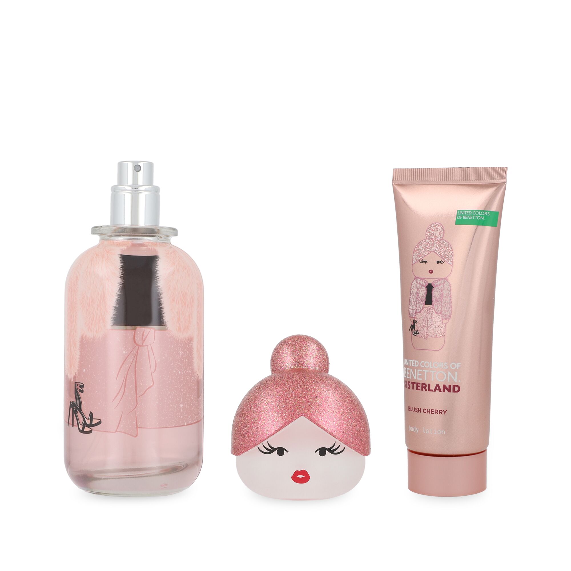 Foto 4 pulgar | Set Benetton Sisterland Blush Cherry 2 Piezas