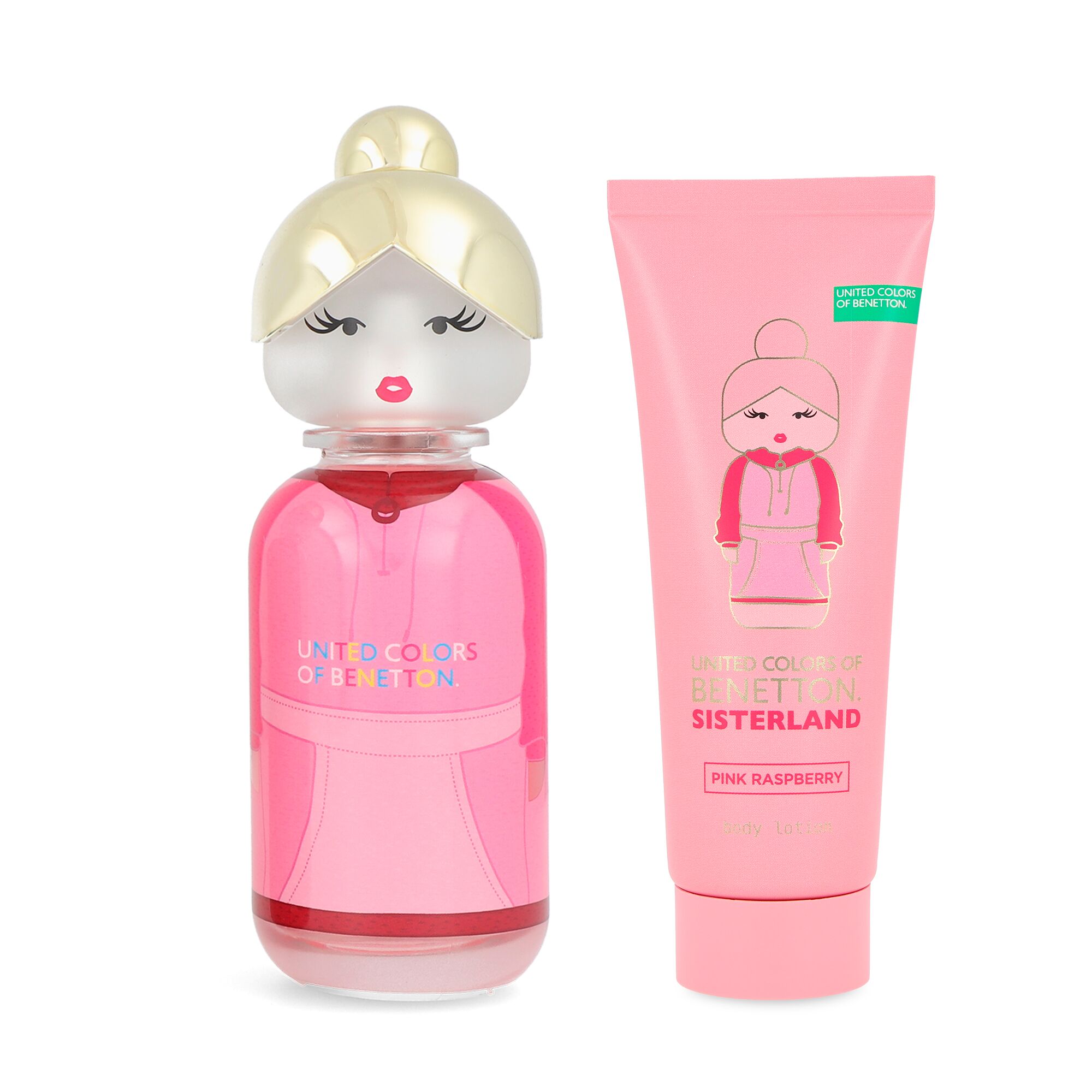 Foto 1 | Set Benetton Sisterland Pink Raspberry 2 Piezas