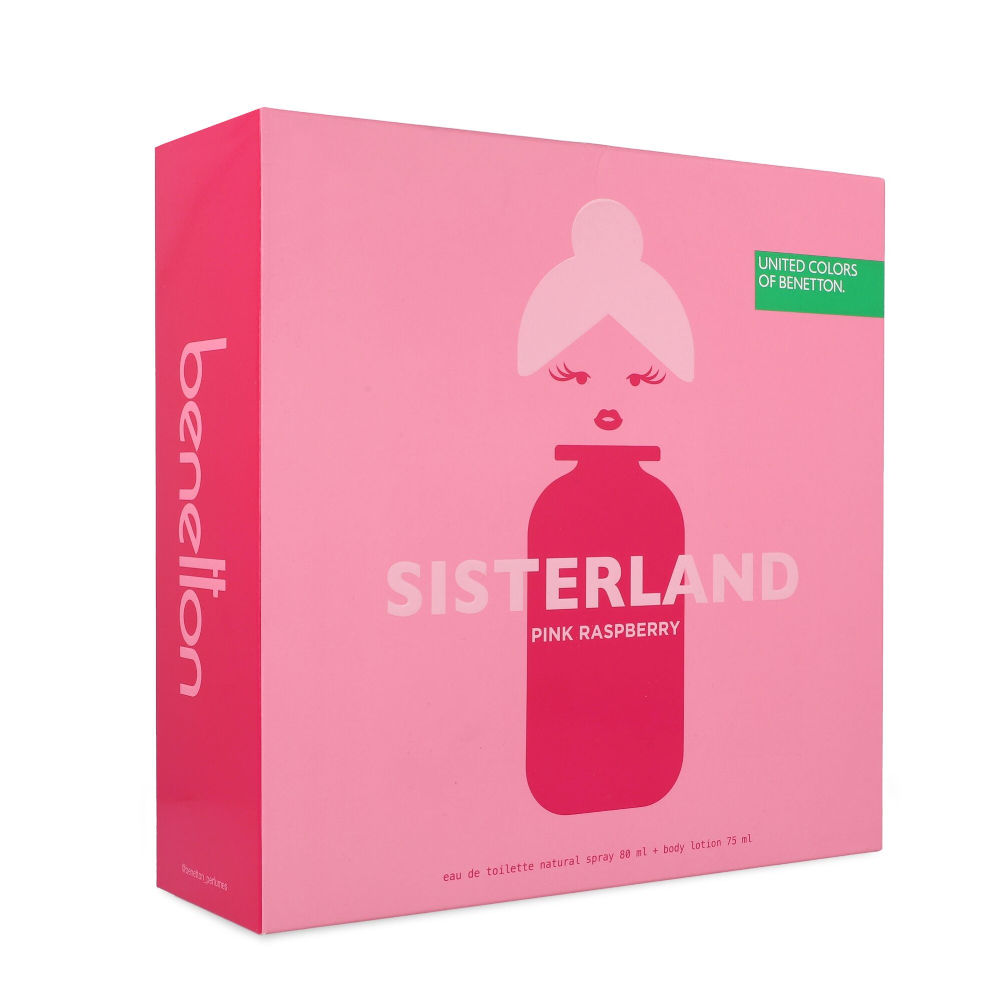 Foto 3 pulgar | Set Benetton Sisterland Pink Raspberry 2 Piezas
