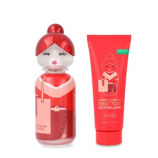 Foto 1 | Set Benetton Sisterland Red Rose 2 Piezas