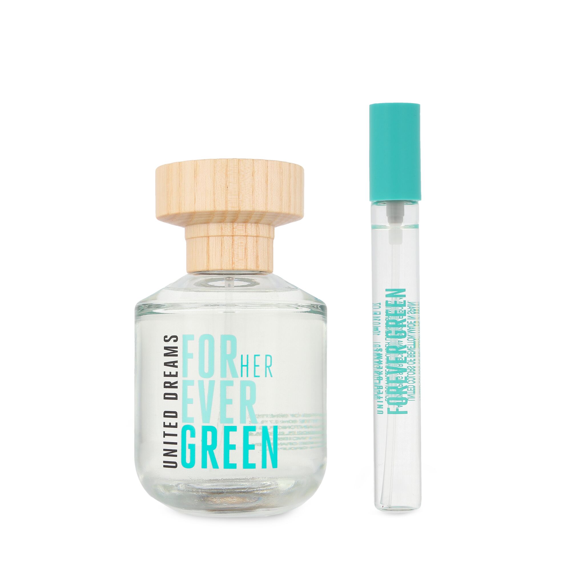 Foto 1 | Set Benetton United Dreams Forever Green 2 Piezas