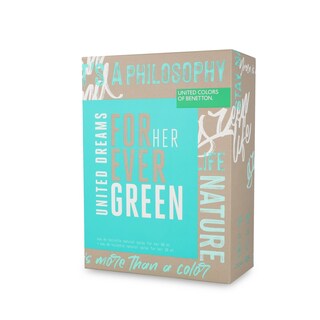 Foto 2 | Set Benetton United Dreams Forever Green 2 Piezas