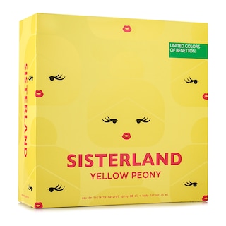 Foto 1 | Set Para Dama Bnt Sisterland Yellow Peony Edt 80ml + Crema Corporal 75ml