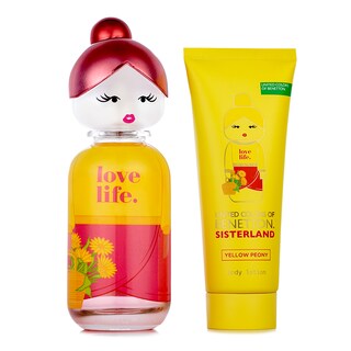 Foto 3 | Set Para Dama Bnt Sisterland Yellow Peony Edt 80ml + Crema Corporal 75ml