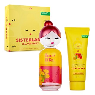Foto 4 | Set Para Dama Bnt Sisterland Yellow Peony Edt 80ml + Crema Corporal 75ml