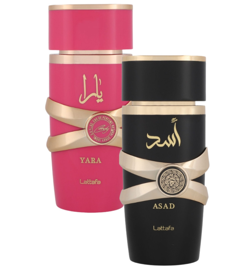 Foto 2 pulgar | Lataffa Yara Candy 100 Ml Edp Dama Y  Asad 100 Ml Edp Caballero (unisex)