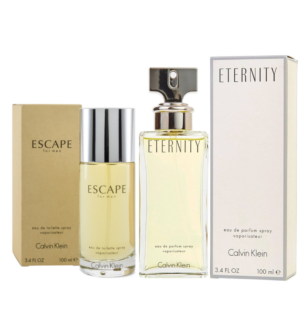Foto 4 pulgar | Calvin Klein Eternity 100 Ml Edp Dama Y Escape Caballero Edt 100ml