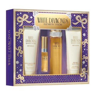 Foto 2 | Estuche para Mujer Elizabeth Taylor White Diamonds 4 Piezas