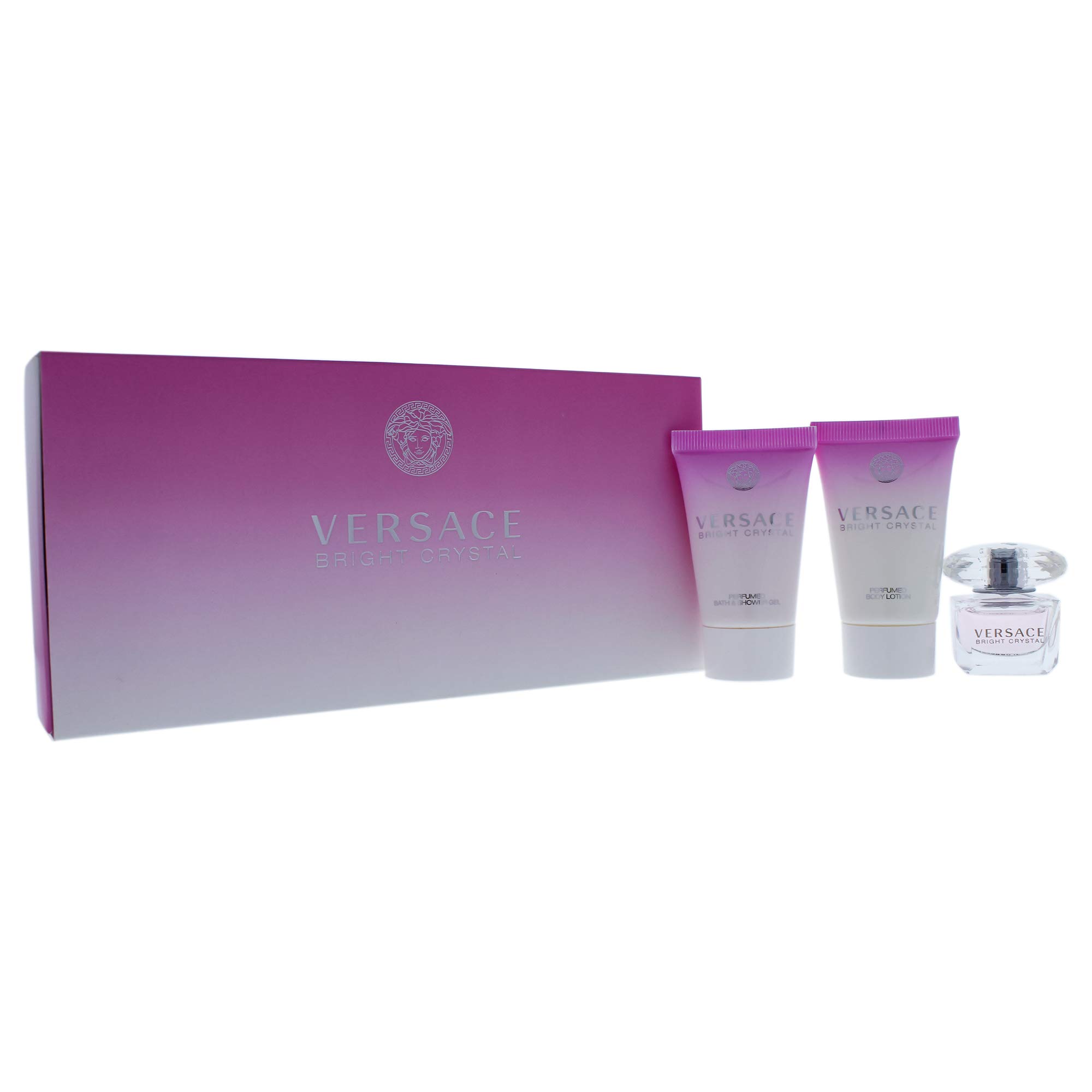 Foto 4 pulgar | Estuche Perfume Versace Bright Crystal 3 Piezas - Venta Internacional