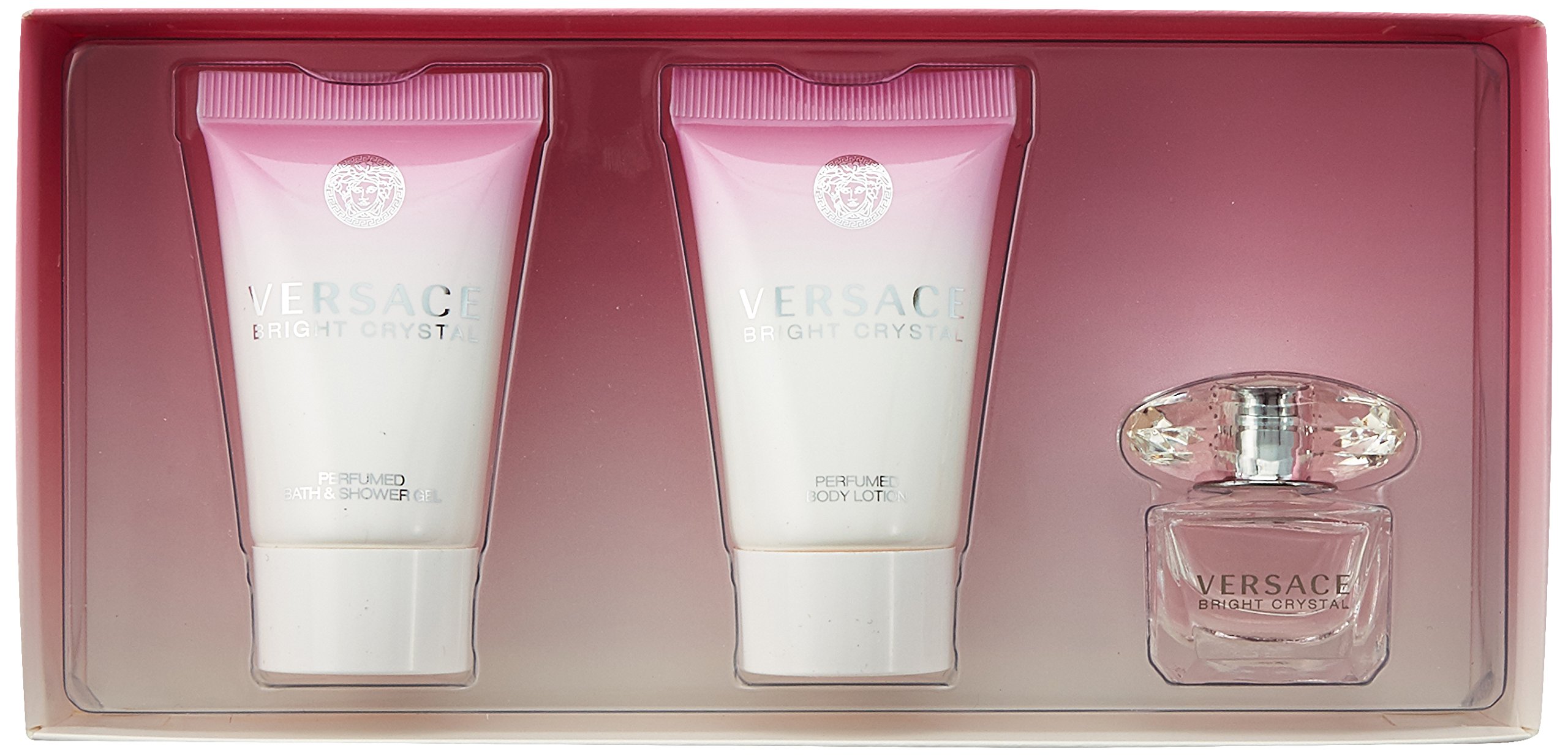 Foto 5 pulgar | Estuche Perfume Versace Bright Crystal 3 Piezas - Venta Internacional