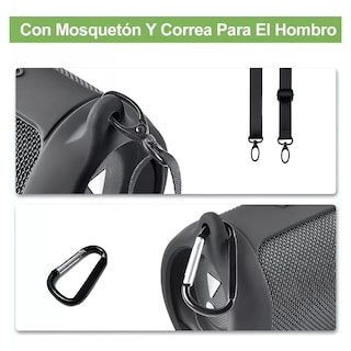 Foto 3 | Funda Protectora de Silicona para Bocina Eo Safe Imports Esi-16111 Negro