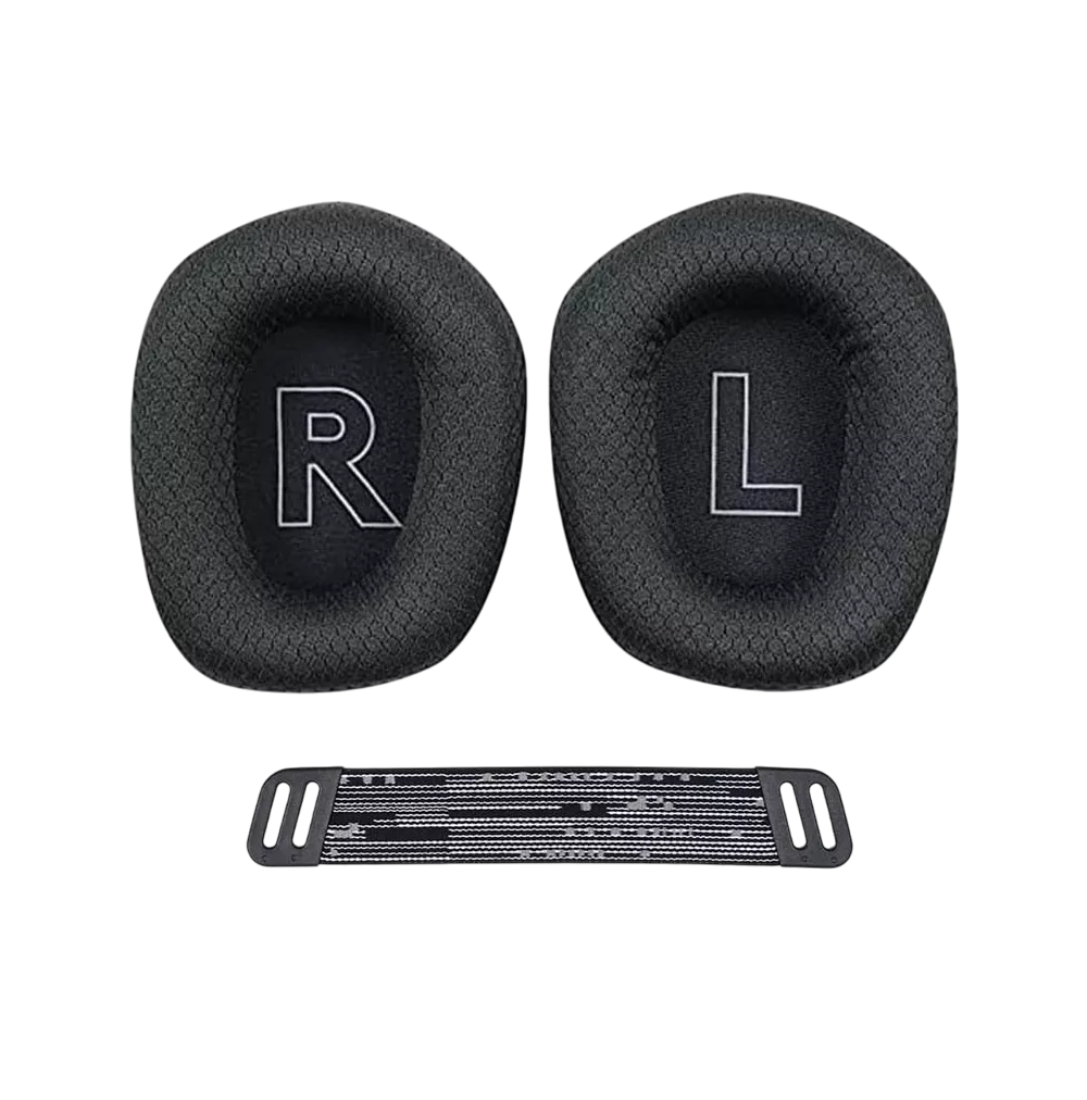 Foto 2 pulgar | Almohadillas + Diadema Compatibles Con Logitech G733 G335 Negro