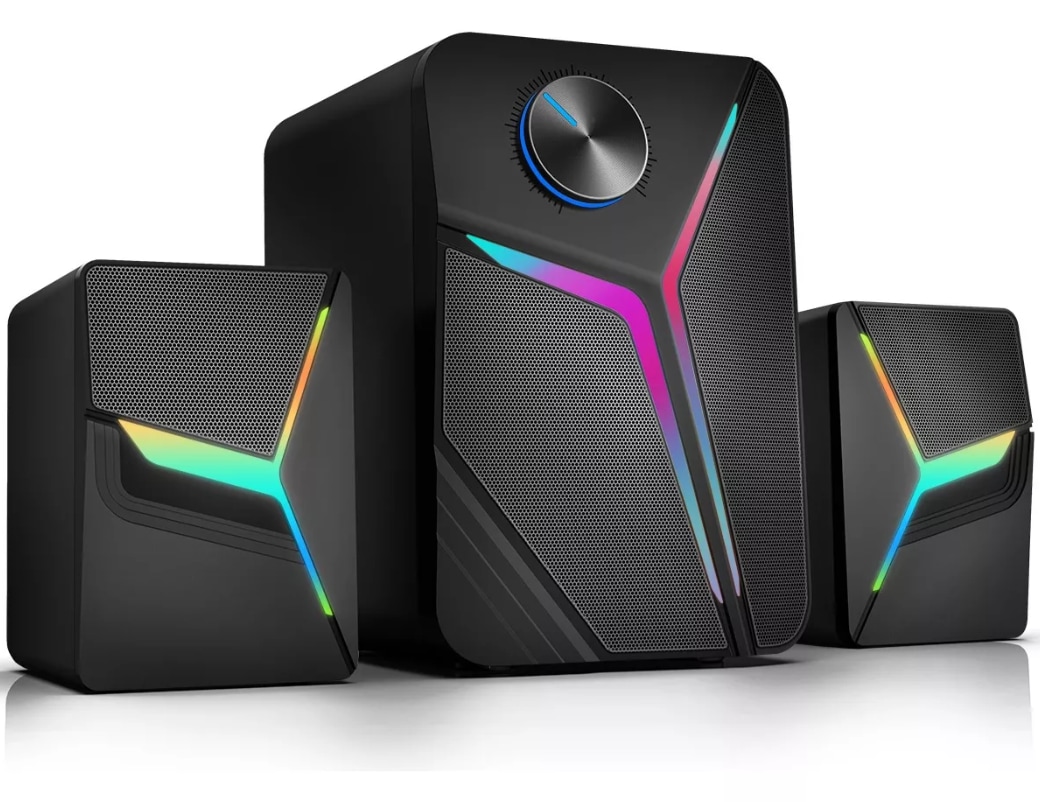 Bocinas Gaming Xtellar Con Luces Rgb Led $1,312