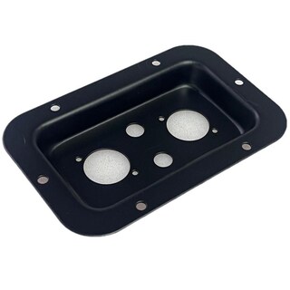 Foto 1 | Tapa Metálica Para Bafle Con 4 Orificios De 13,7 X 9 X 1,4 Cm