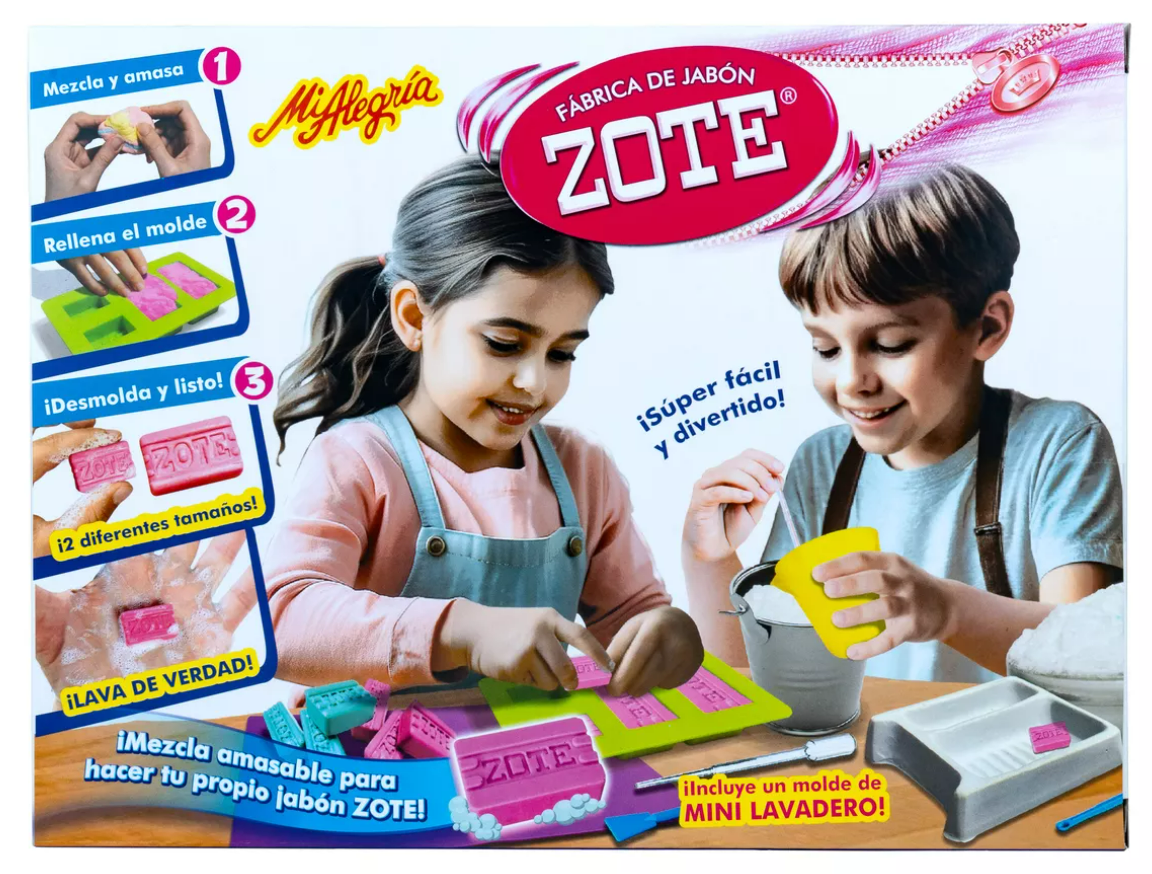 Foto 1 | Fábrica de Jabón Zote Mi Alegría con Accesorios