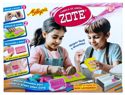 Foto 1 | Fábrica de Jabón Zote Mi Alegría con Accesorios