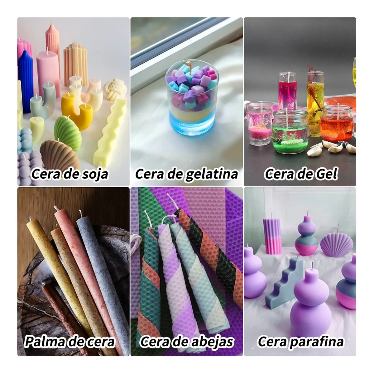 Foto 5 pulgar | 30 Colorantes Para Velas Solubles En Cera Y Aceite/colorantes Eo Safe Imports Esi-19797 Multicolor