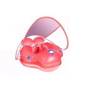 Foto 1 | Salvavidas Inflables Flotador Bebe Alberca Playa Con Sombra Eo Safe Imports Esi-14811 Rosa