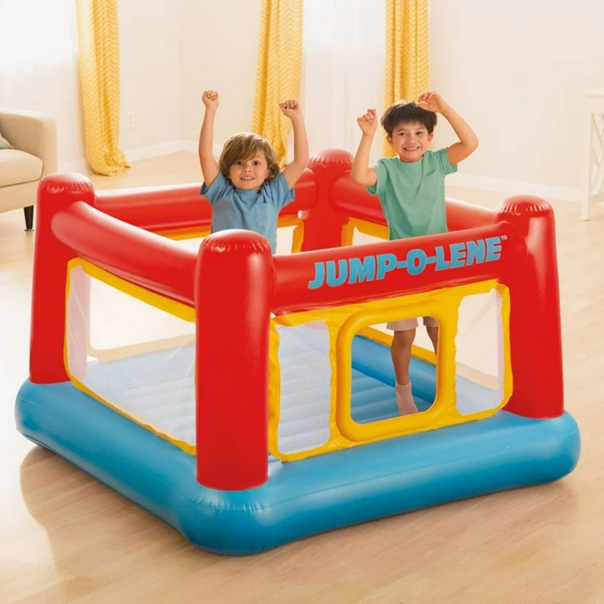 Foto 3 | Ring De Box Inflable Jump O Lene Intex Rojo