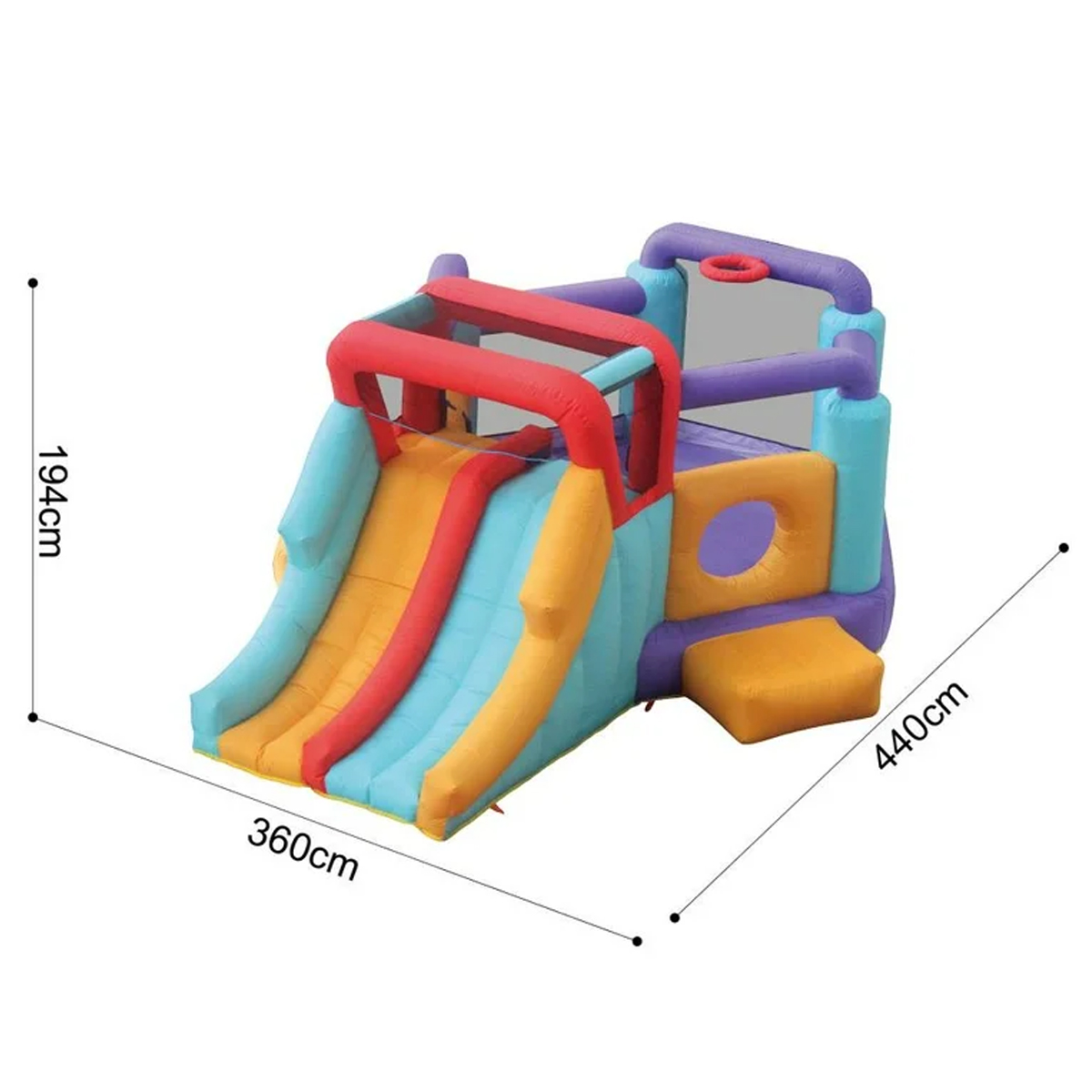 Foto 2 | Juego Inflable Sportspower con Resbaladillas