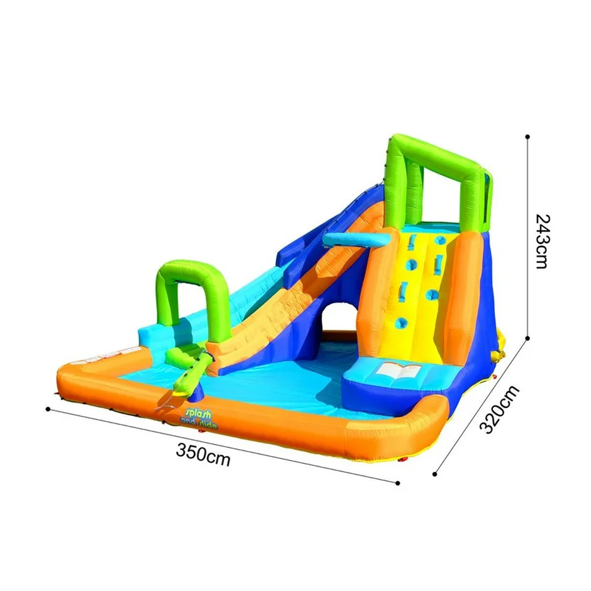 Foto 3 pulgar | Juego Inflable Sportspower Splash Con Tunel