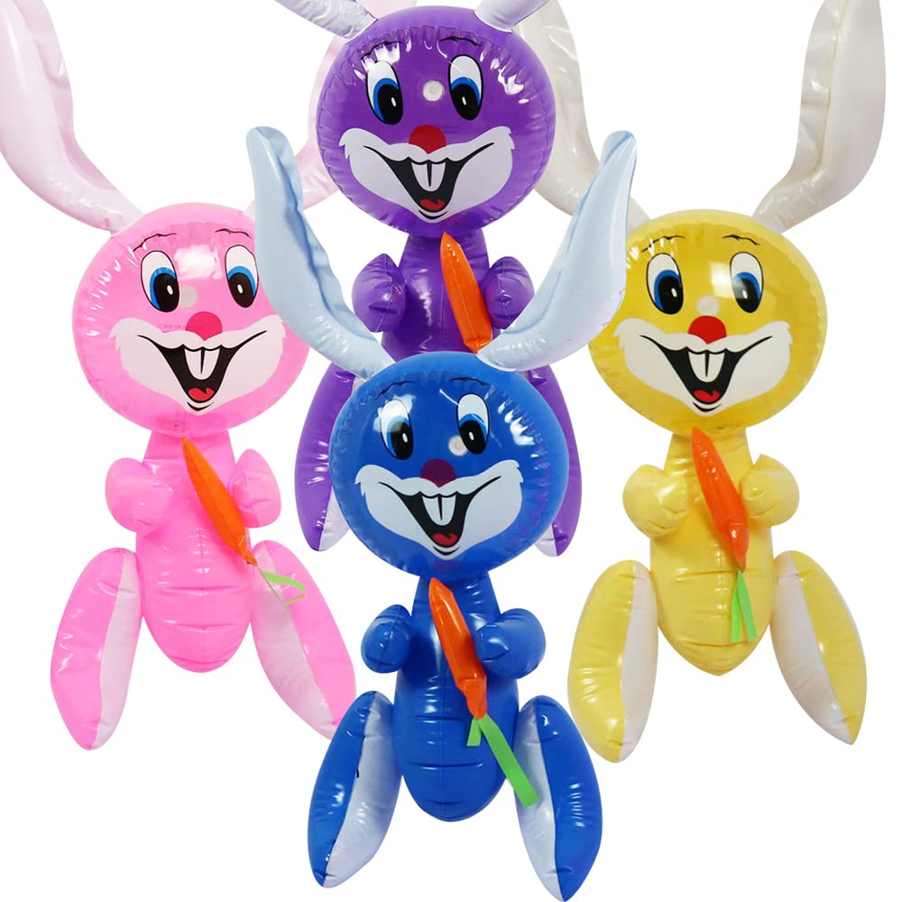 Foto 2 pulgar | Conejo De Pascua Hinchable Artcreativity De 58 Cm Con Zanahoria - Venta Internacional.