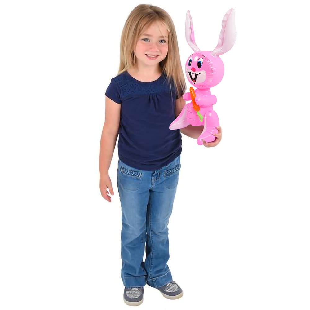 Foto 5 pulgar | Conejo De Pascua Hinchable Artcreativity De 58 Cm Con Zanahoria - Venta Internacional.