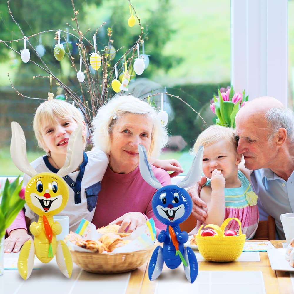Foto 6 pulgar | Conejo De Pascua Hinchable Artcreativity De 58 Cm Con Zanahoria - Venta Internacional.