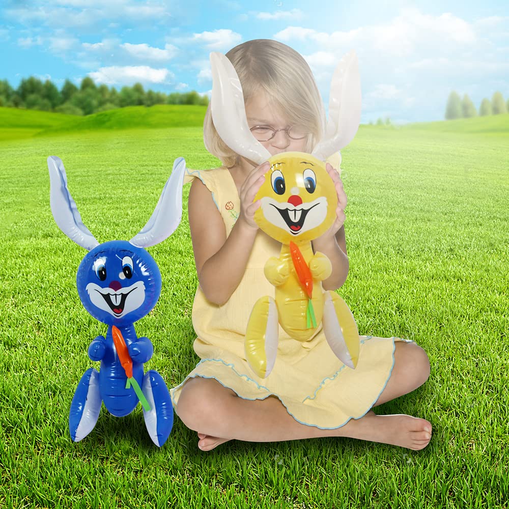 Foto 8 pulgar | Conejo De Pascua Hinchable Artcreativity De 58 Cm Con Zanahoria - Venta Internacional.