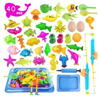 Foto 2 | Juguete De Pesca Inflable Xtellar, Educativo Y Divertido Para Niños