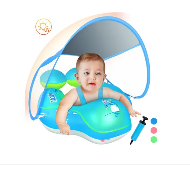 Foto 1 | Flotador Inflable con Sombra y Asiento de Seguridad Para Bebé