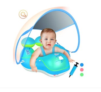 Foto 1 | Flotador Inflable con Sombra y Asiento de Seguridad Para Bebé