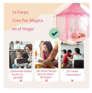 Foto 4 | Castillo Princesa Casa Niñas Tienda Juegos Juguete