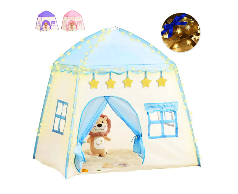 Foto 2 pulgar | Tienda Niños Carpa Castillo Con 5m Luces De Estrella