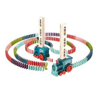 Foto 1 | Juego de Tren Dominó Vehículos para Niños 180 Piezas