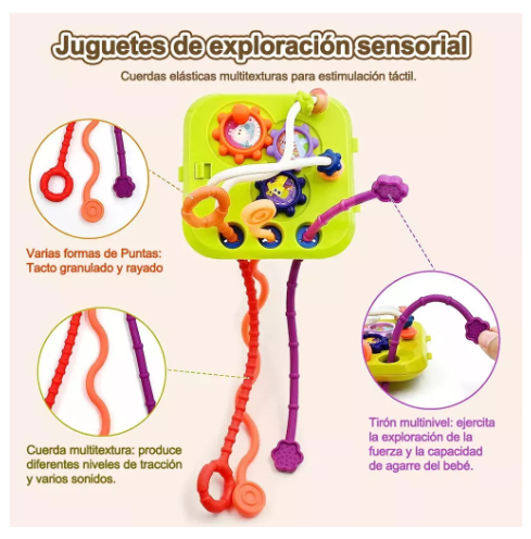 Foto 4 | Juego De Enseñanza Para Bebés Wünd  Con Cubo De Actividades 7 En 1 Juguete Para Bebé Cubo De Actividades,