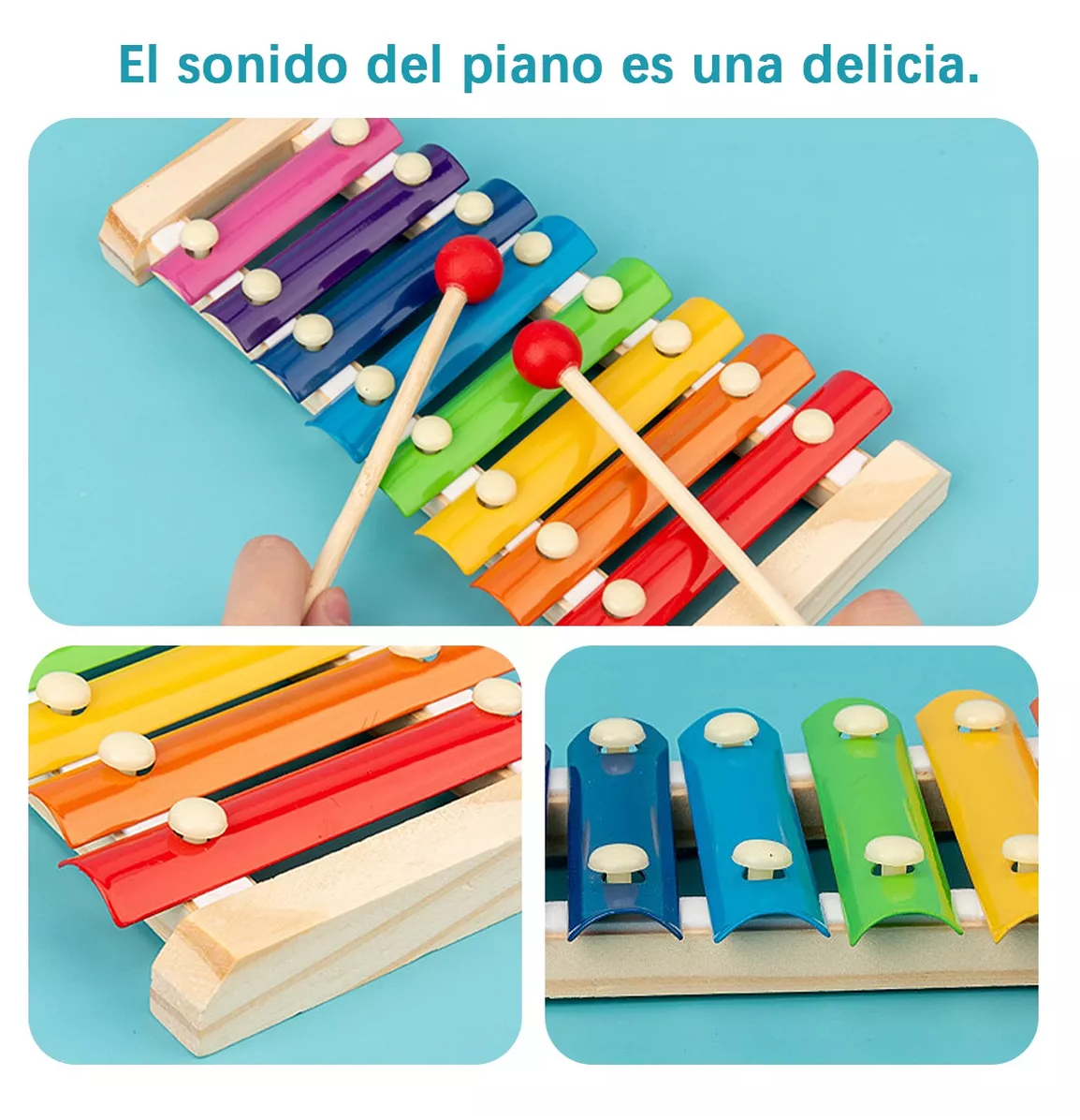 Foto 5 pulgar | Paquete Didáctico Infantil Estimulación Temprana Juguete Colores