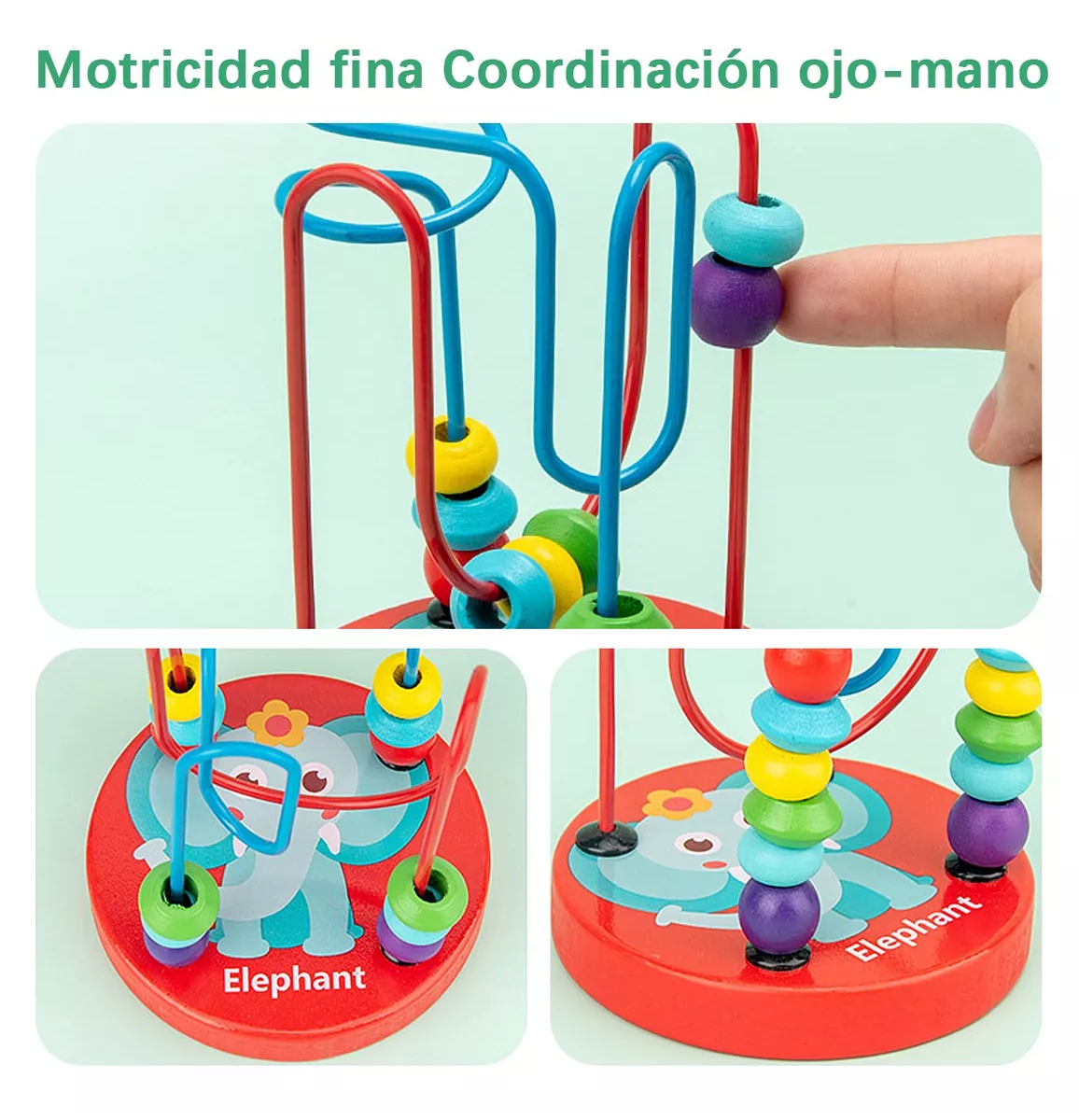 Foto 6 pulgar | Paquete Didáctico Infantil Estimulación Temprana Juguete Colores